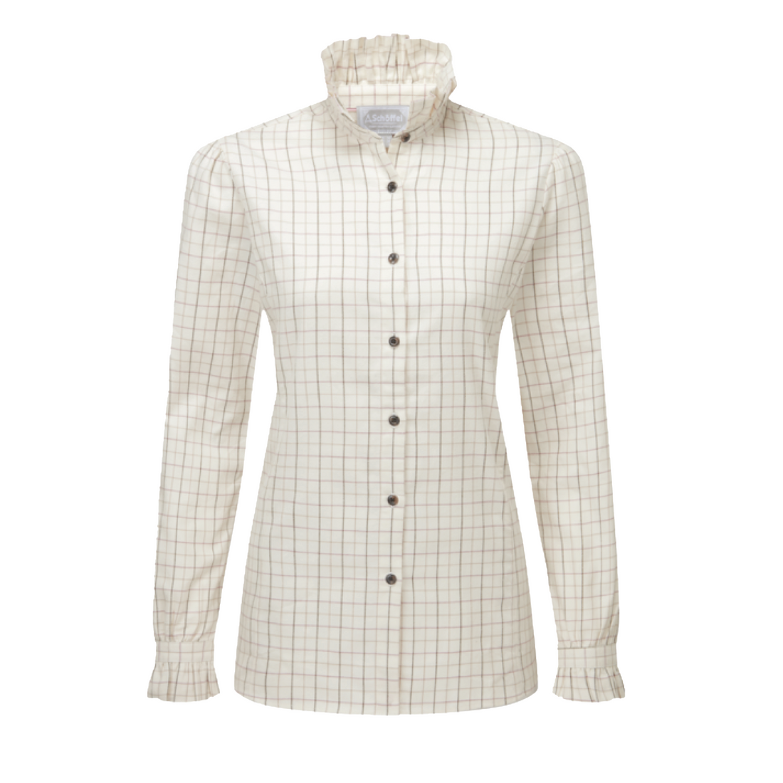 Sheringham Shirt Cobblestone Tattersall