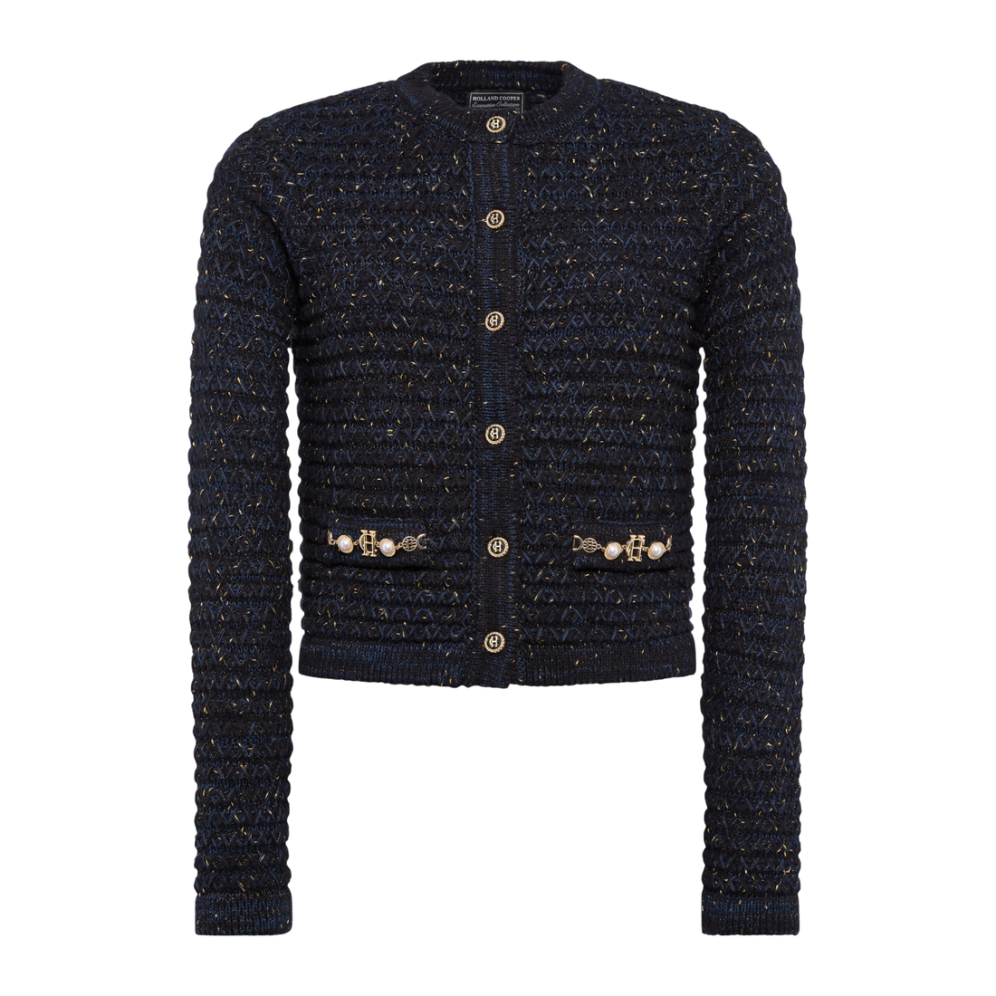 Sofia Knitted Jacket Black
