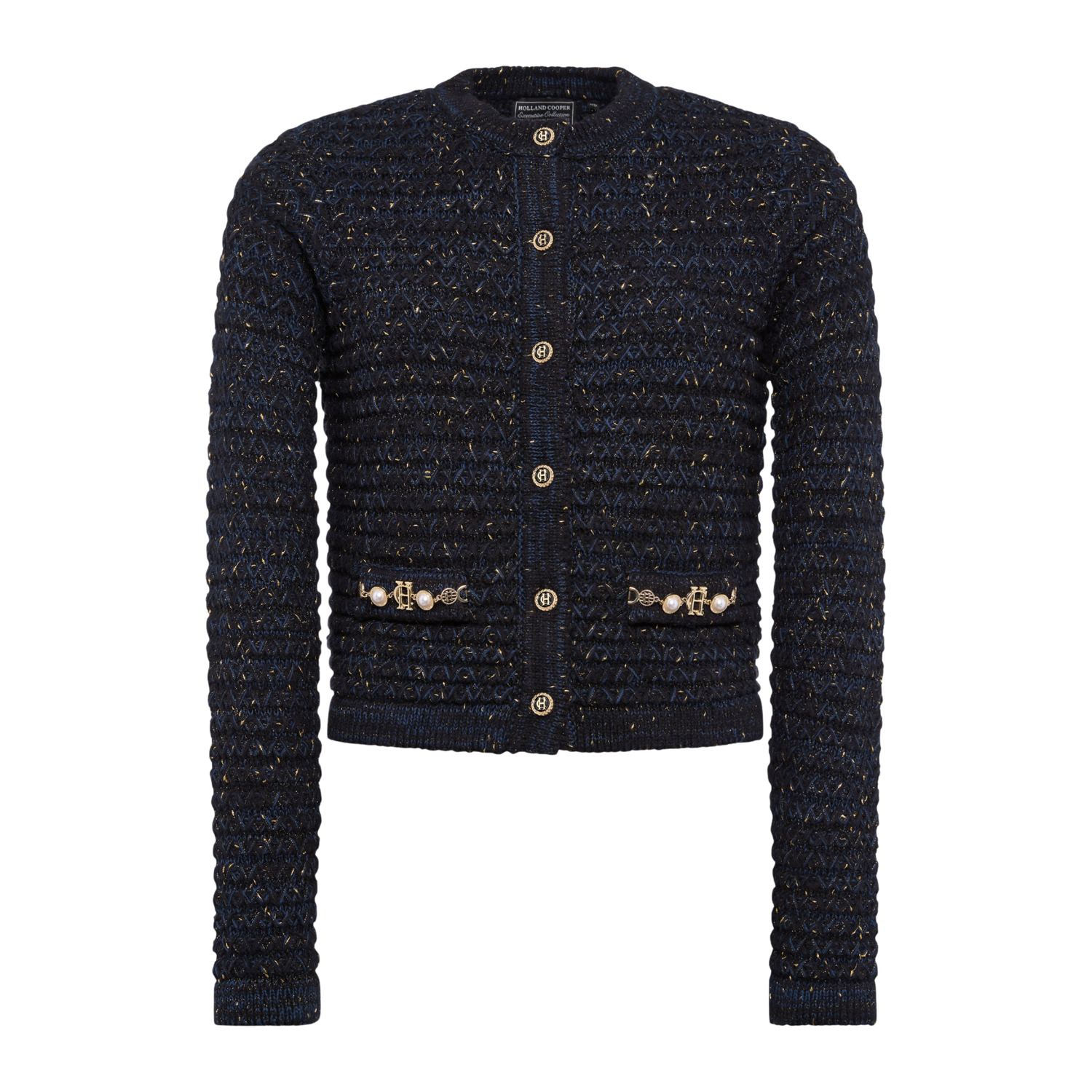 Sofia Knitted Jacket Black