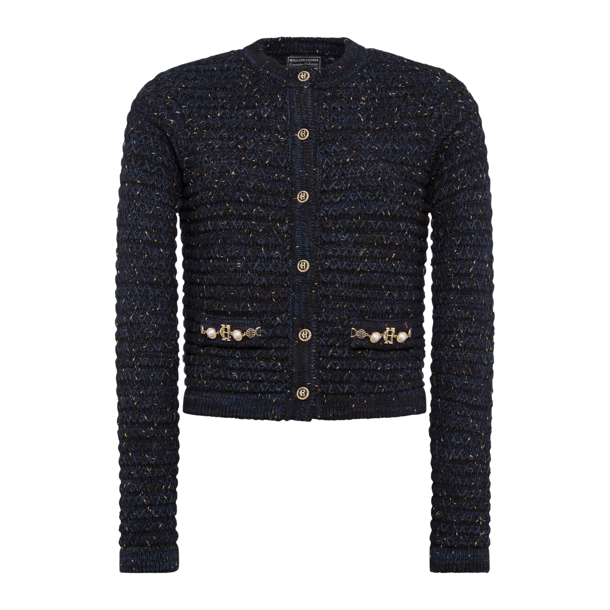 Sofia Knitted Jacket Black