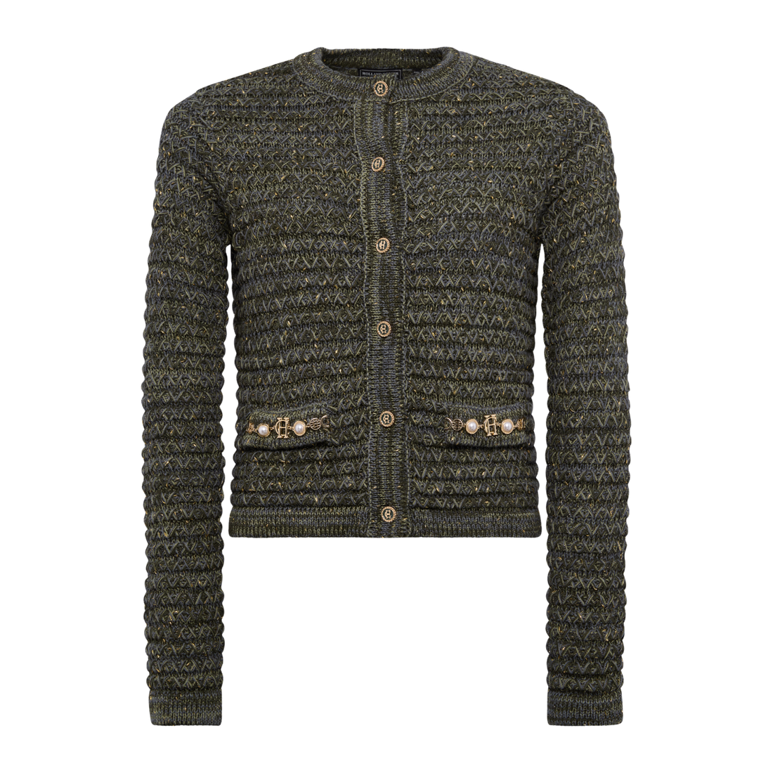 Sofia Knitted Jacket Green