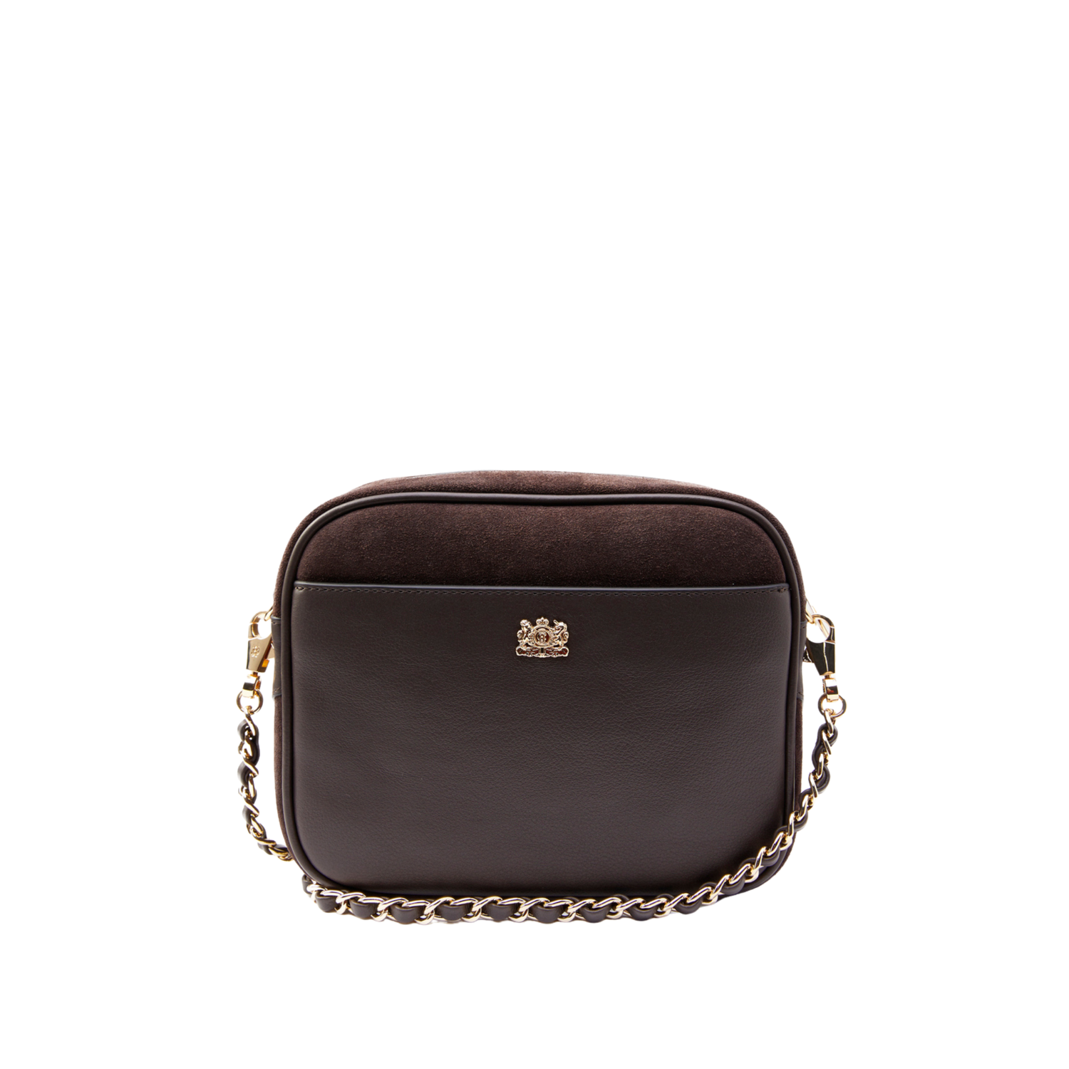 Soho Camera Bag Chocolate Suede