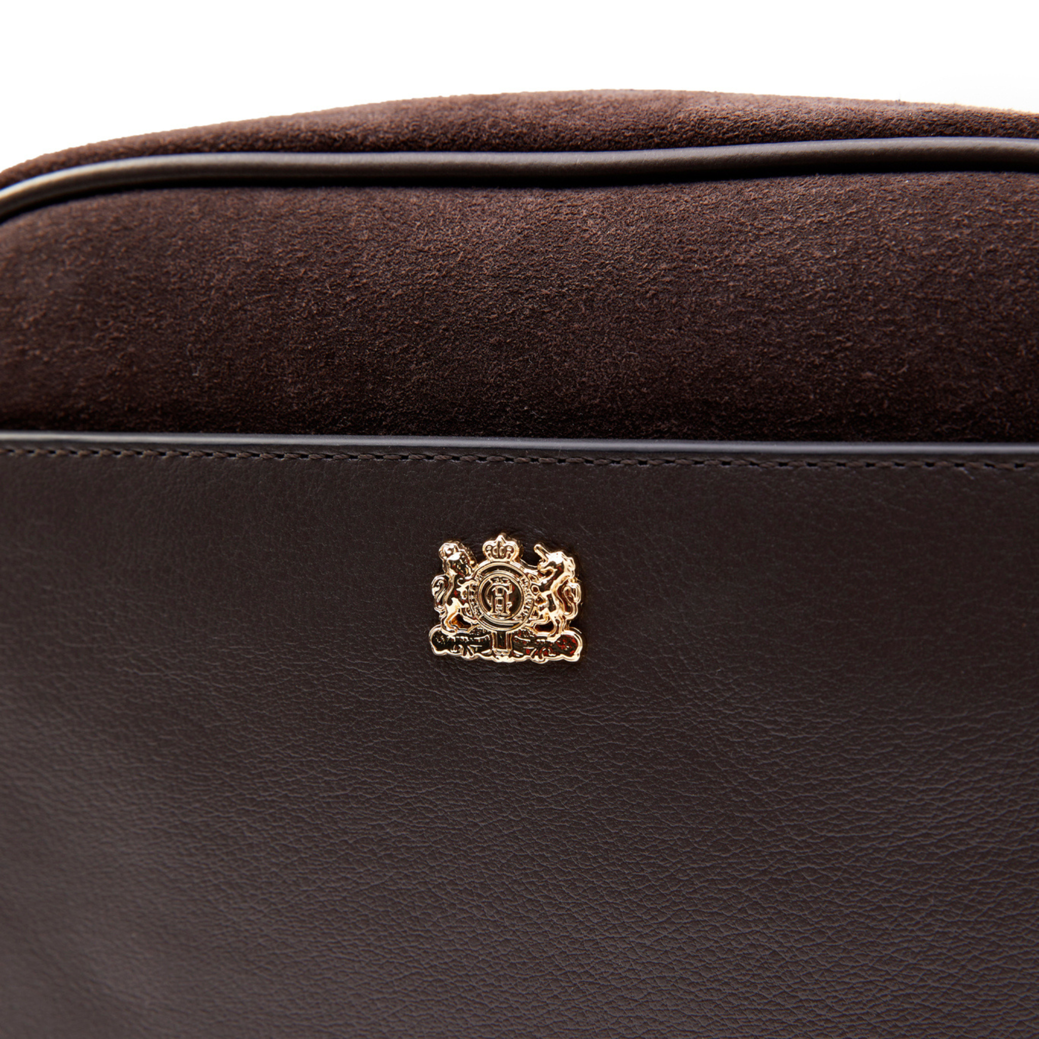 Soho Camera Bag Chocolate Suede