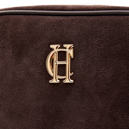 Soho Camera Bag Chocolate Suede