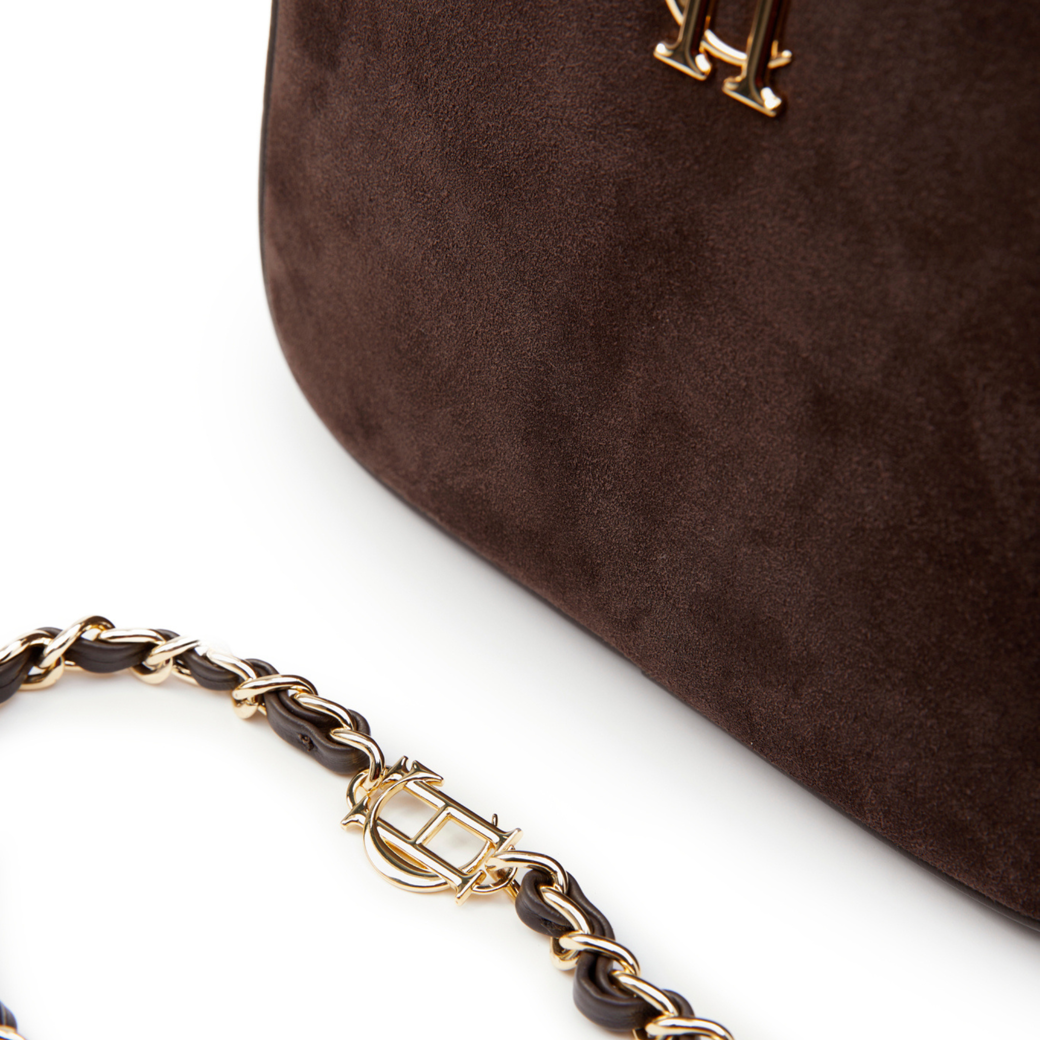 Soho Camera Bag Chocolate Suede