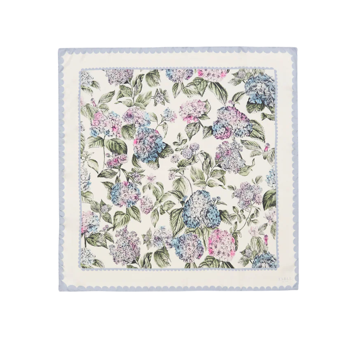 Square Scarf Hydrangeas