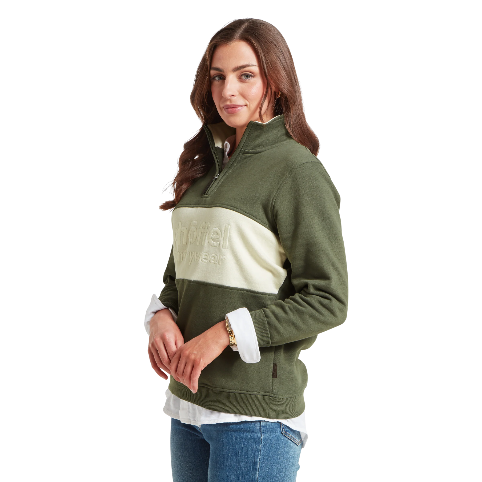 St Agnes Sweatshirt Beetle Green