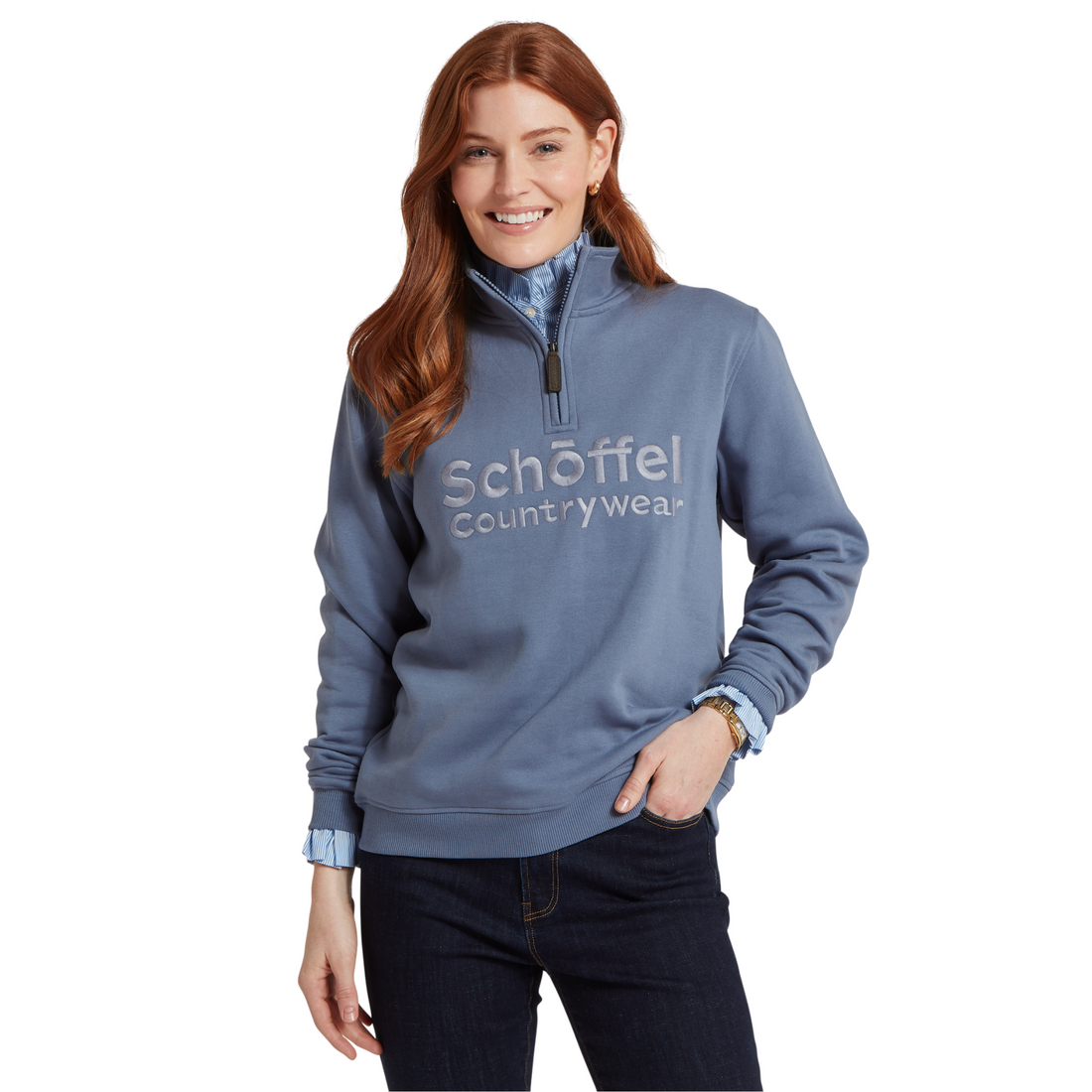 St Issey Sweatshirt Storm Blue