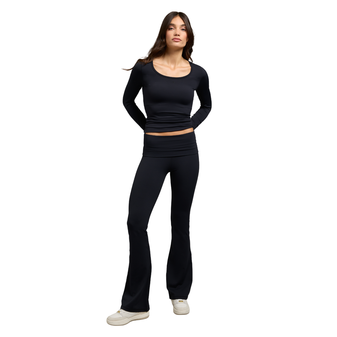 Super Soft Flared Pant Black