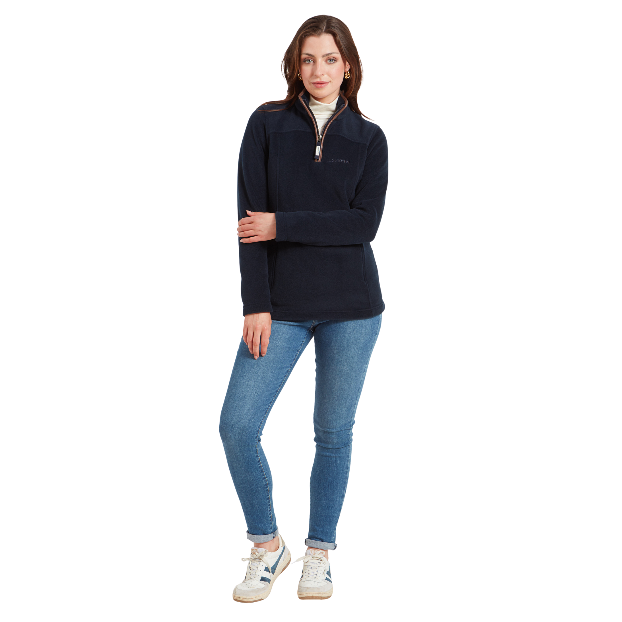 Tilton 1/4 Zip Fleece Navy