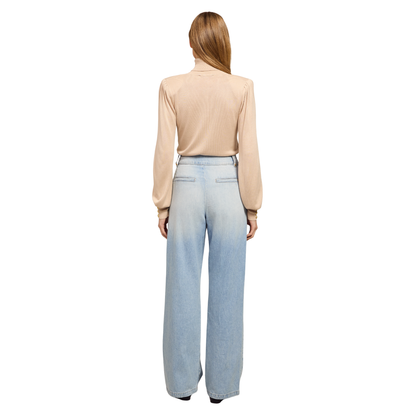 Tailored Wide Leg Jean Vintage Indigo
