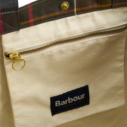 Barbour Telfield Classic Tartan Tote Bag