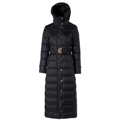 Arosa Longline Coat Black