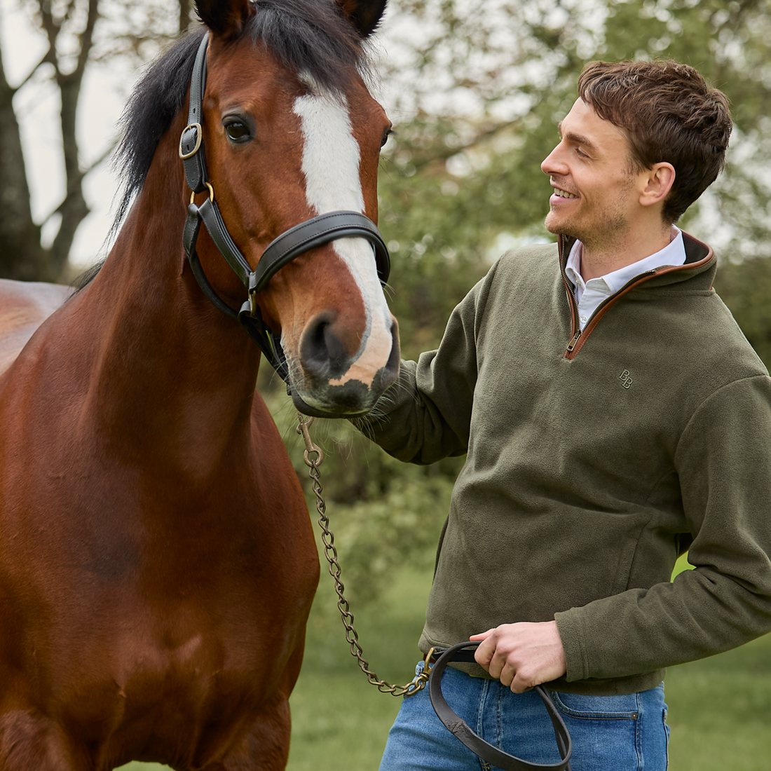 Topsham Unisex Quarter Zip Fleece Khaki