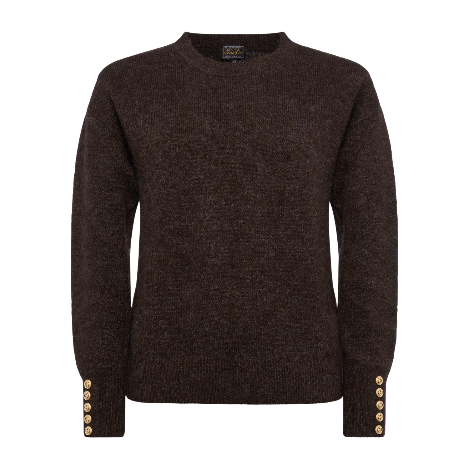 Tori Crew Neck Knit Chocolate