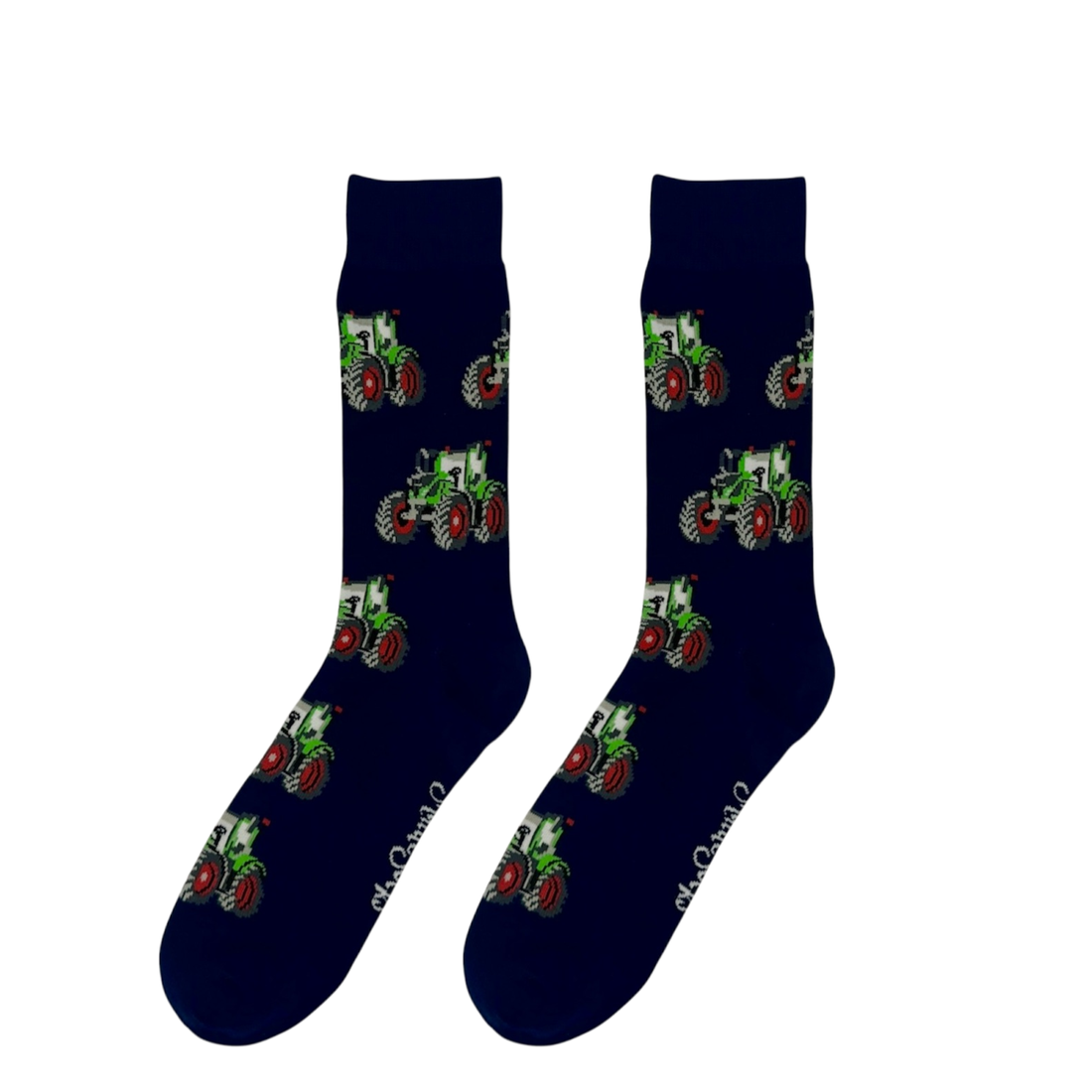 Tractor Socks Dark Green