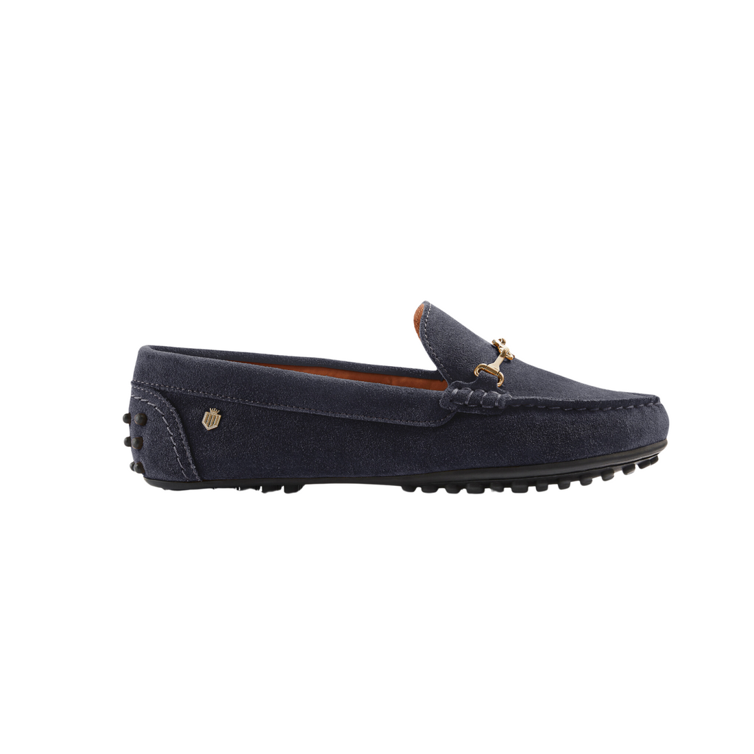 Trinity Driving Shoe Navy Suede