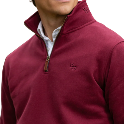 Tuckenhay Unisex Quarter Zip Port