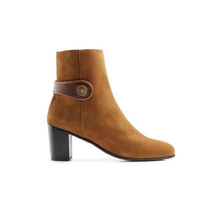 Upton Ankle Boot Tan Suede