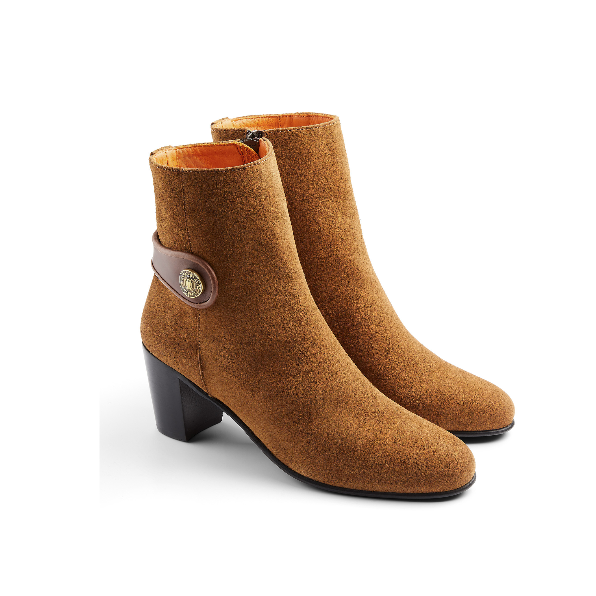 Upton Ankle Boot Tan Suede