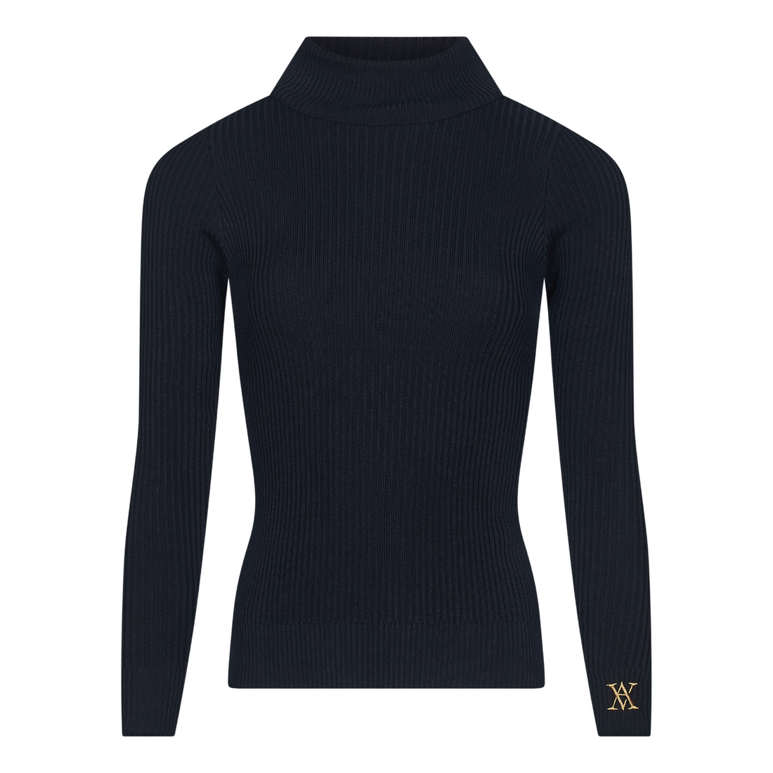 Elizabeth Roll Neck Navy