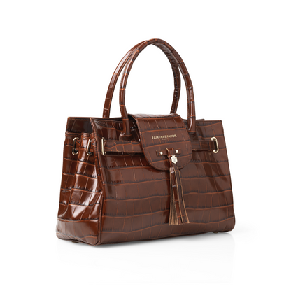 Windsor Handbag Conker Leather
