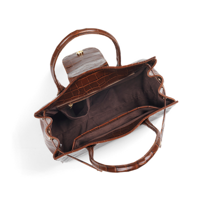Windsor Handbag Conker Leather