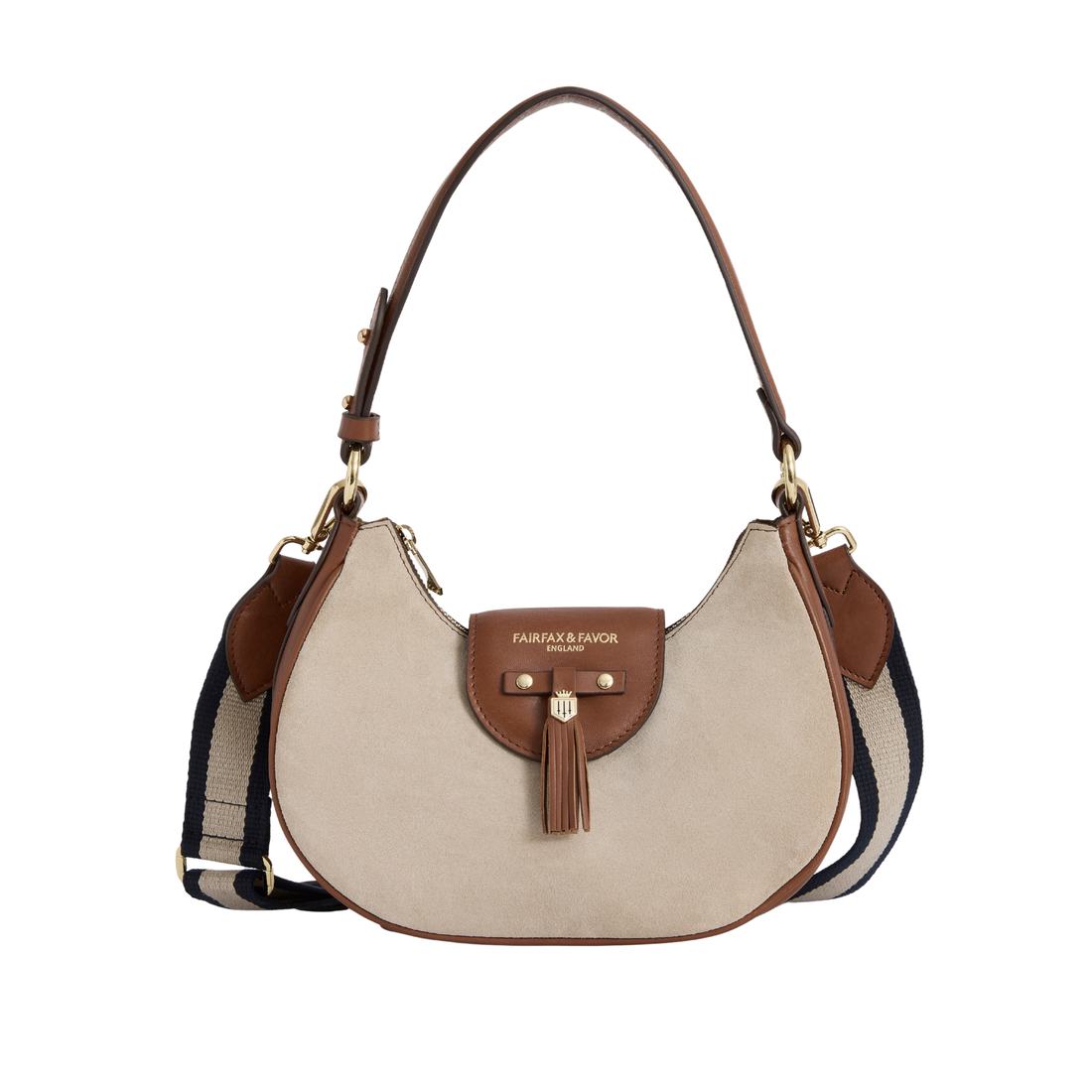 Windsor Shoulder Bag Tan/Stone Leather