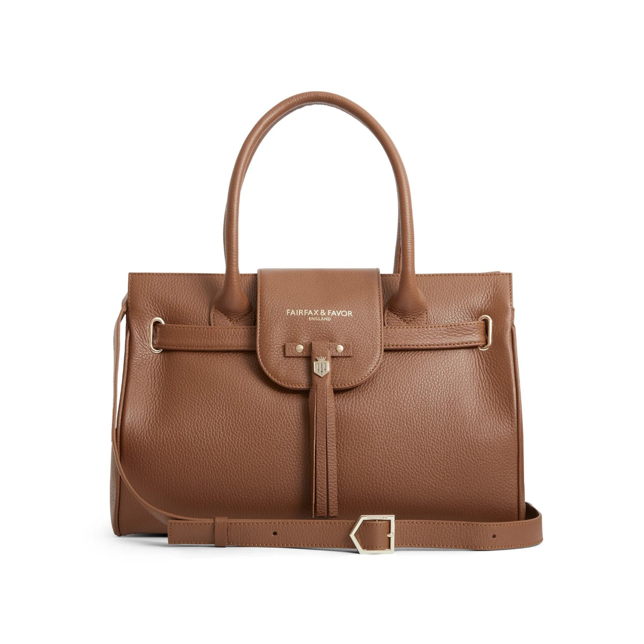 Windsor Handbag Tan Leather