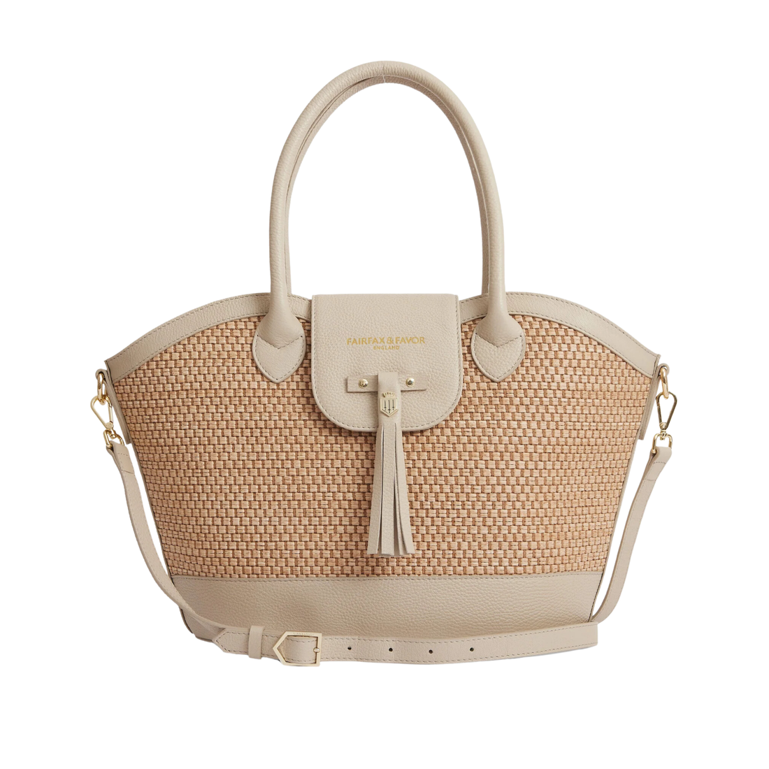 Windsor Basket Bag Stone Leather