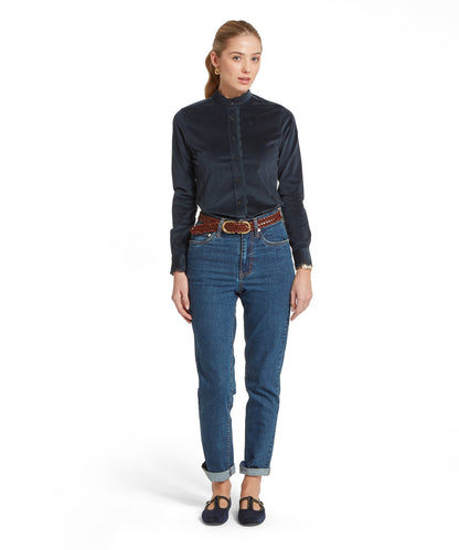 Thetford Cord Shirt Blueberry