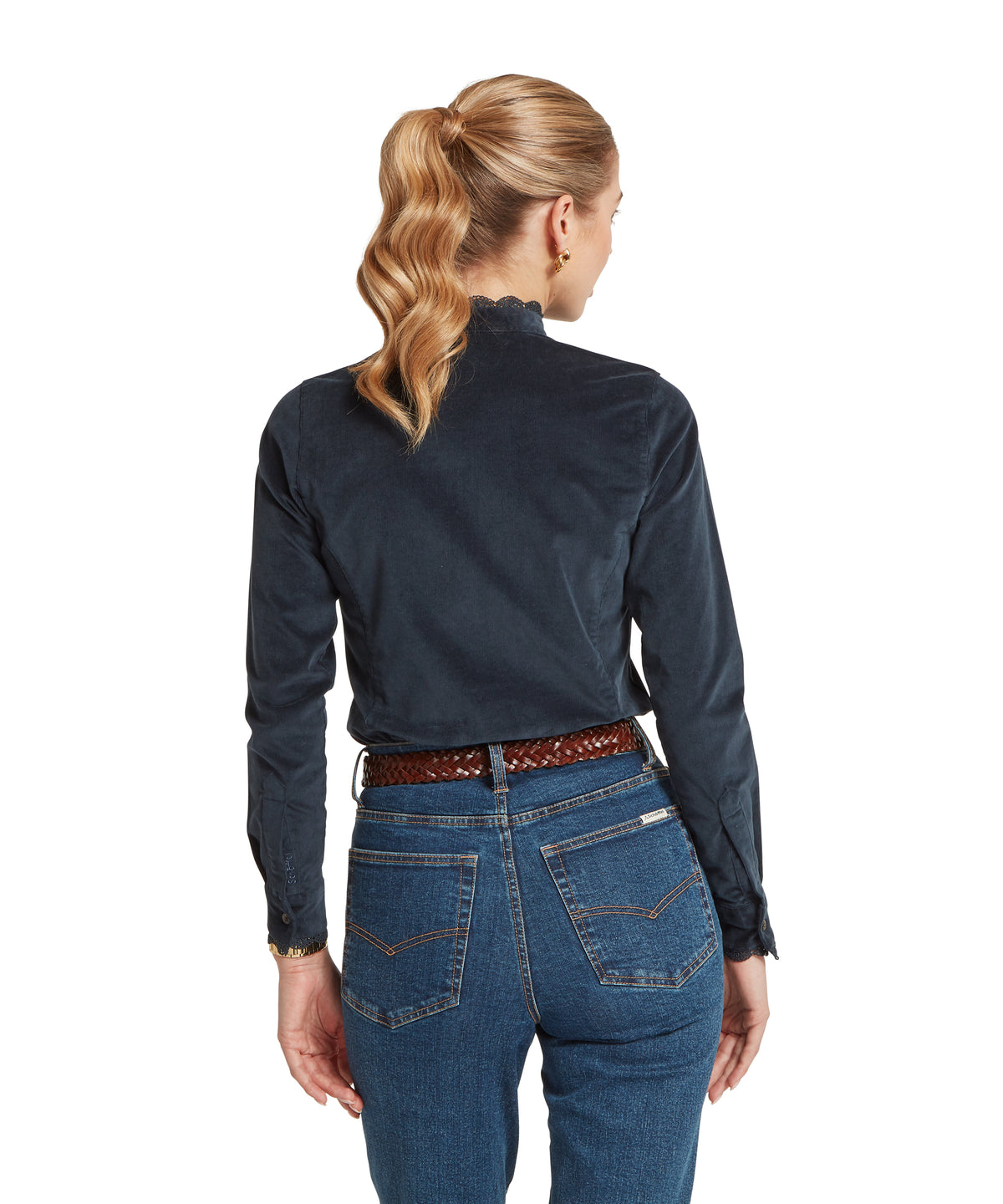 Thetford Cord Shirt Blueberry